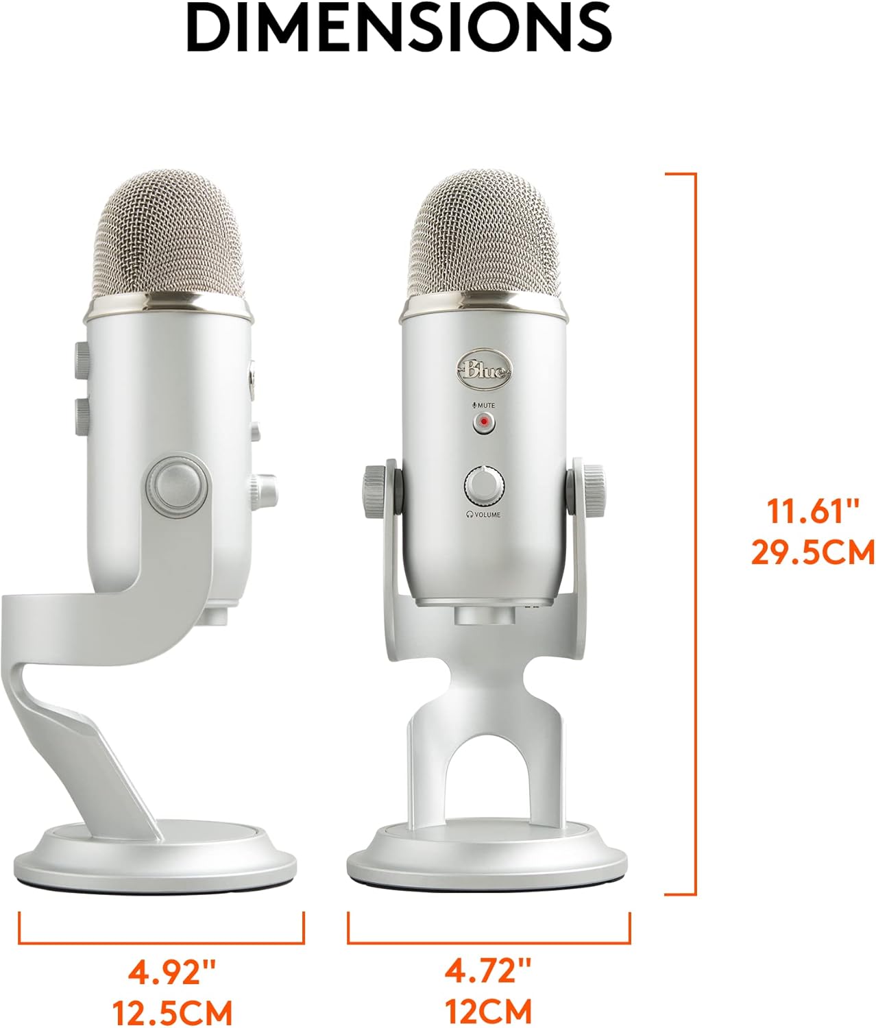 Yeti Aurora Collection Blanc Microphone de table - Logitech