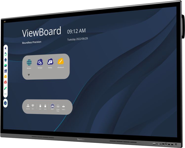 Écran Interactif 4K ViewSonic ViewBoard IFP7562 (75 pouces)