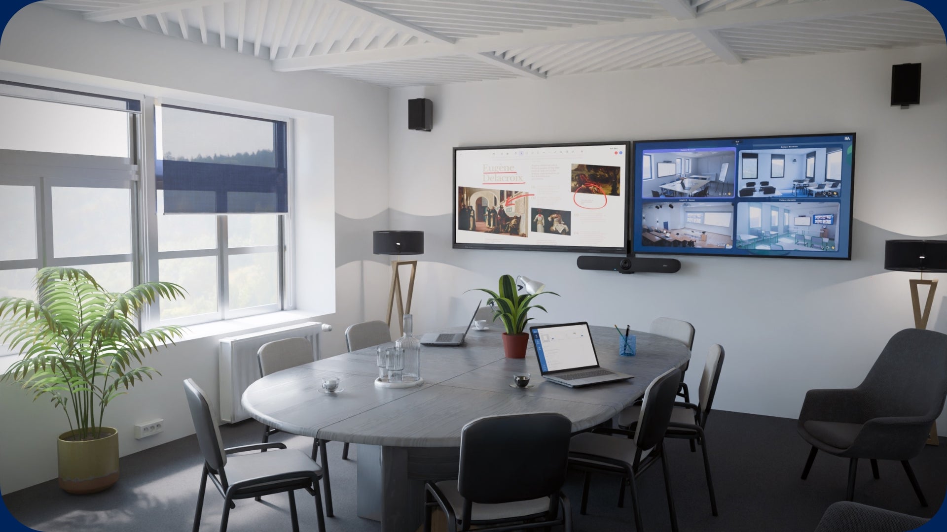 salle de reunion audiovisuelle