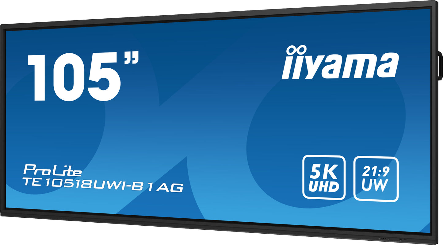 Écran interactif panoramique 105" 5K ProLite TE10518UWI-B1AG IIYAMA