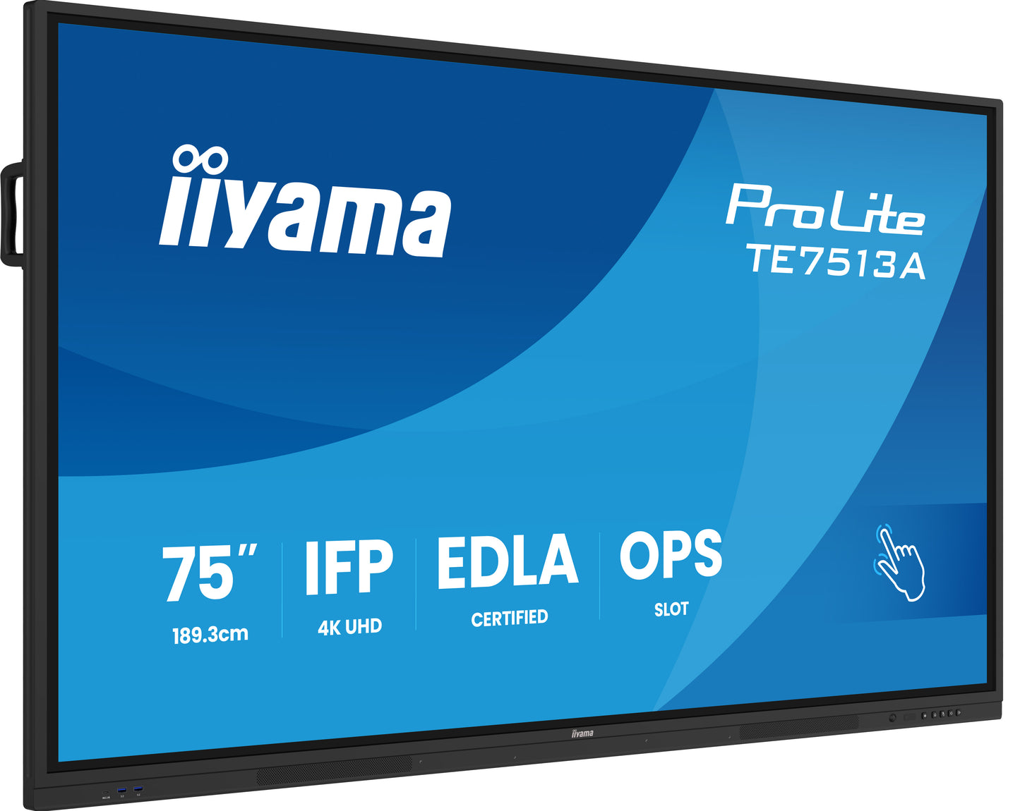 ProLite TE7513A-B1AG écran interactif iiyama 75"