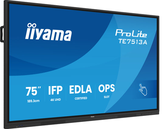 ProLite TE7513A-B1AG écran interactif iiyama 75"