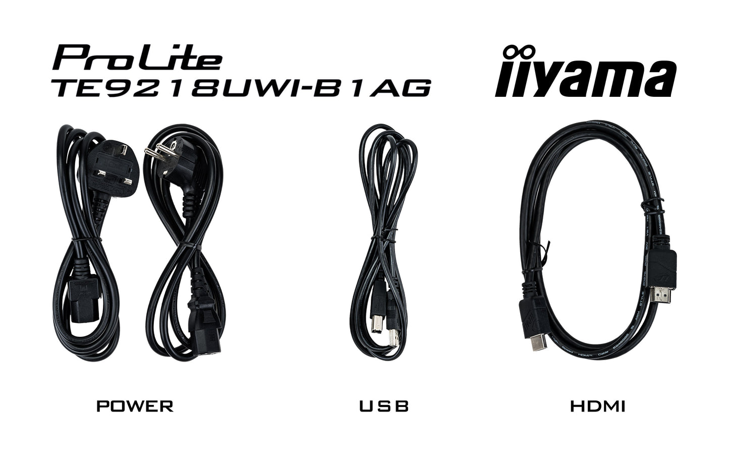 Écran interactif panoramique 92" 5K ProLite TE9218UWI-B1AG IIYAMA