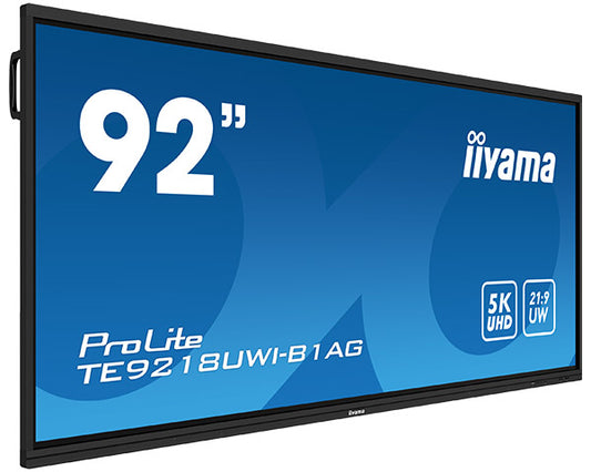 Écran interactif panoramique 92" 5K ProLite TE9218UWI-B1AG IIYAMA