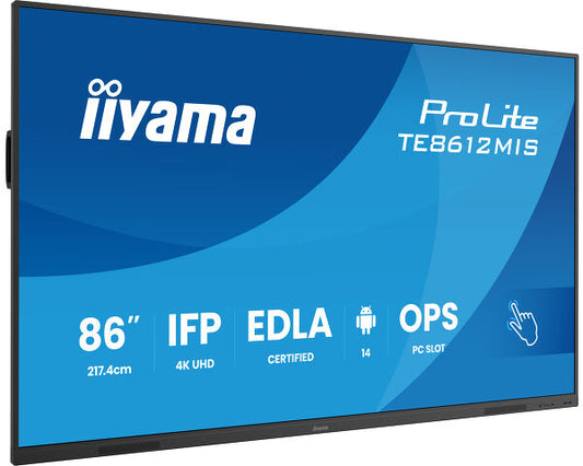 Ecran interactif tactile IIYAMA 86" TE8612MIS-B4AG