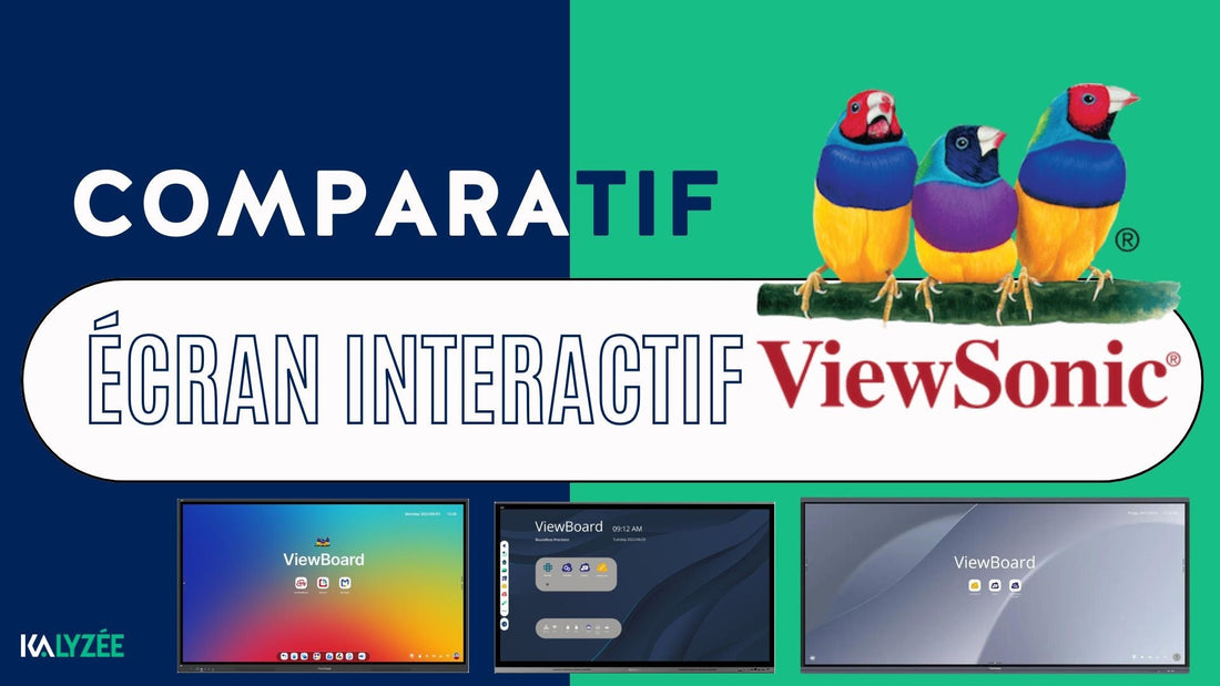 Comparatif écrans interactif viewsonic viewboard