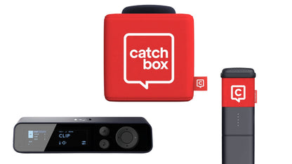 Catchbox Plus Hub2 : Pack de microphones sans fil configurable