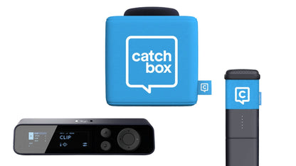 Catchbox Plus Hub2 : Pack de microphones sans fil configurable