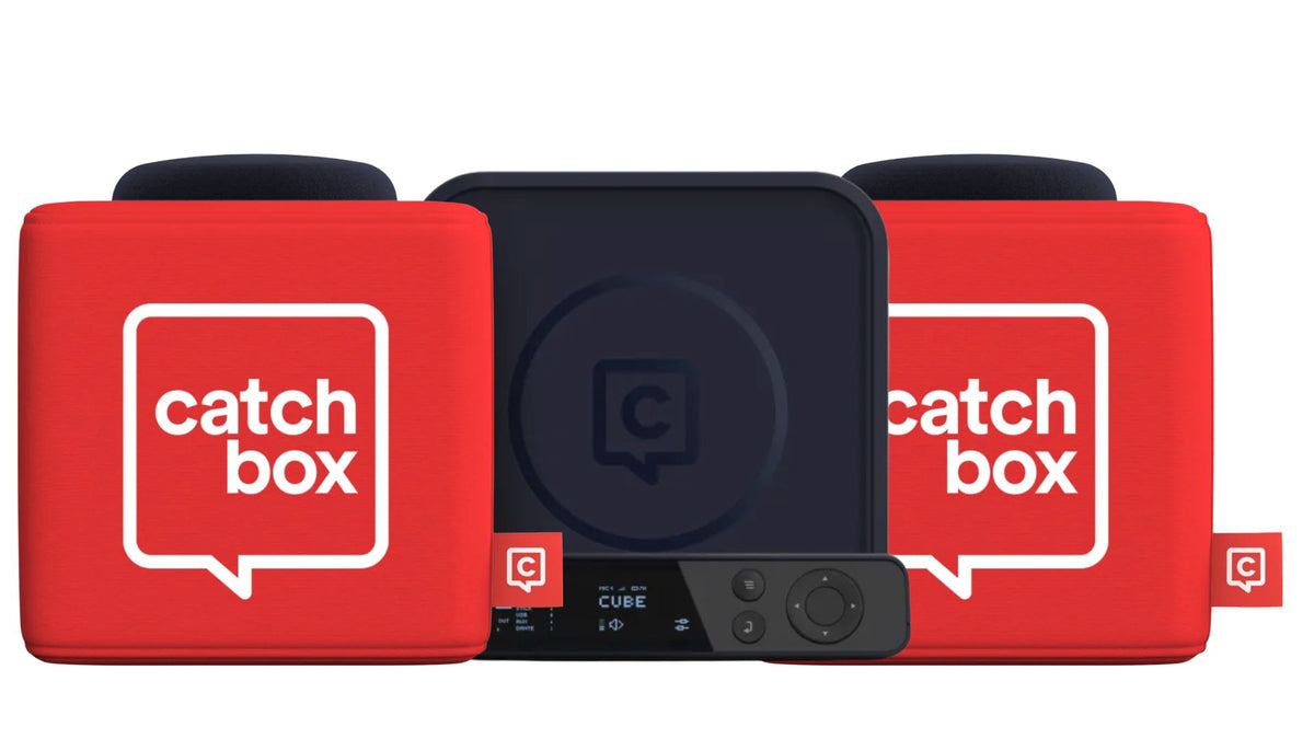 Catchbox 2 cubes ROUGE