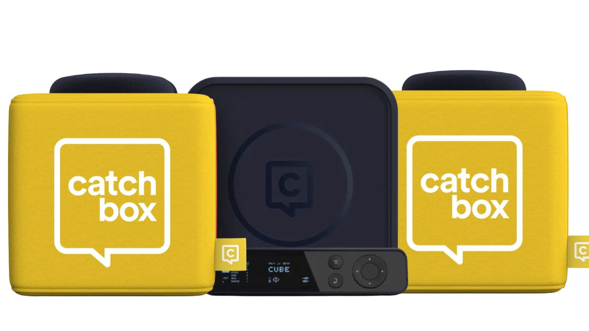 Catchbox 2 cubes jaune