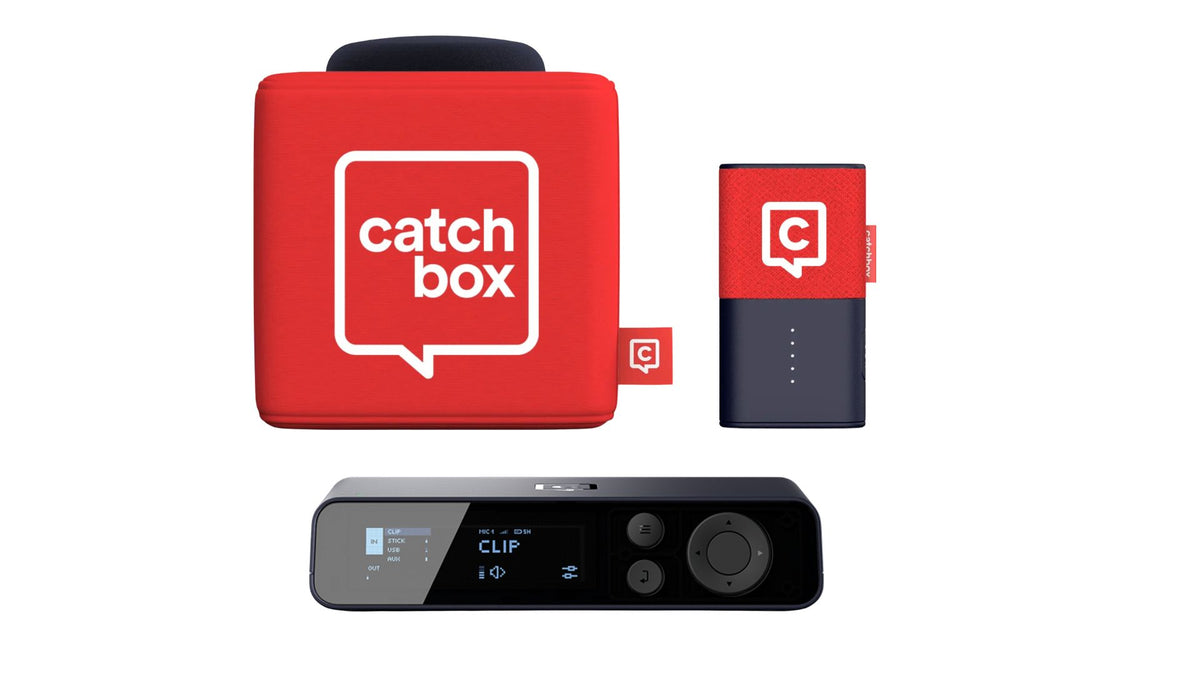 Catchbox micro cube et clip