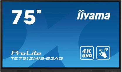 Ecran interactif tactile IIYAMA 75" TE7512MIS-B4AG