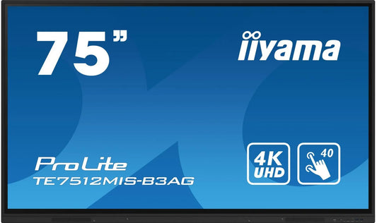 Ecran interactif tactile IIYAMA 75" TE7512MIS-B4AG
