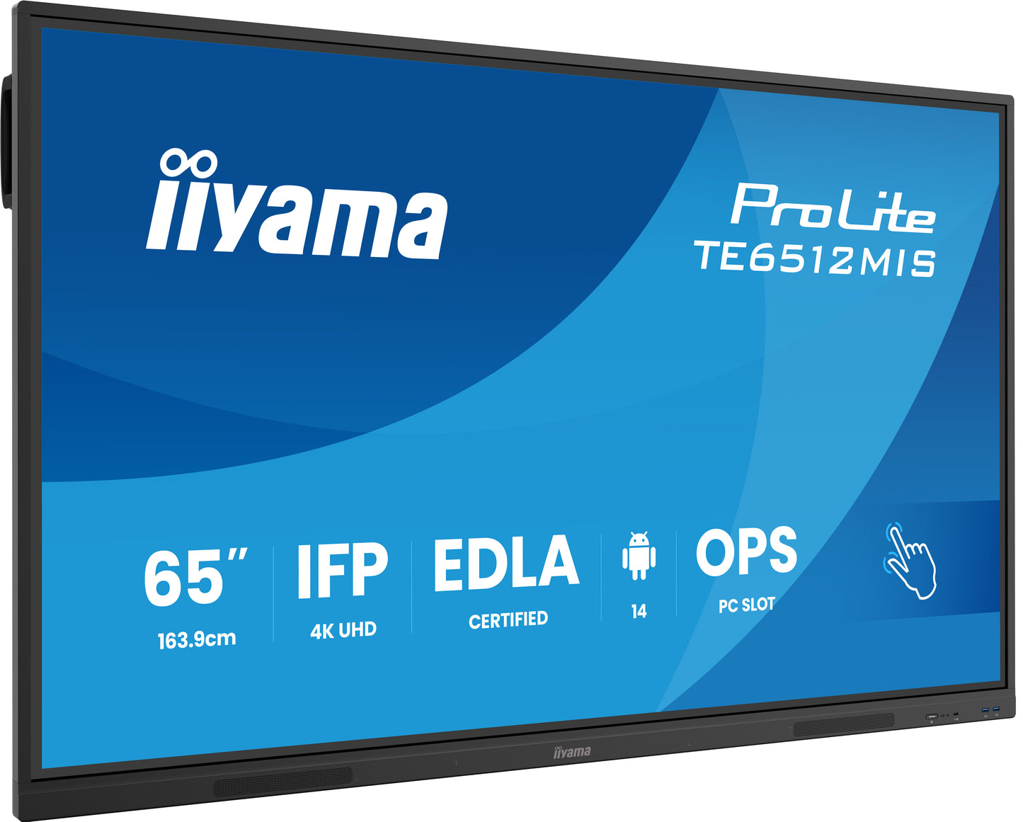 Ecran interactif tactile IIYAMA 65" TE6512MIS-B4AG