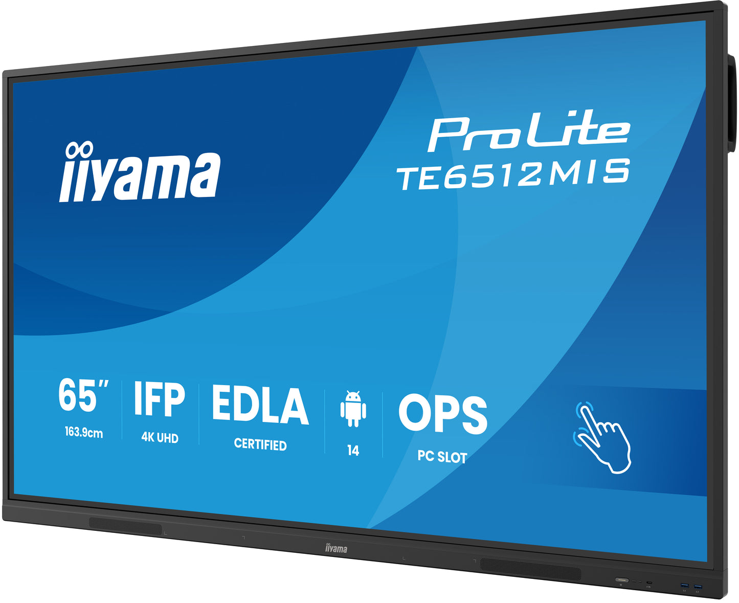 Ecran interactif tactile IIYAMA 65" TE6512MIS-B4AG