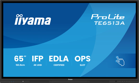 ProLite TE6513A-B1AG écran interactif iiyama 65"