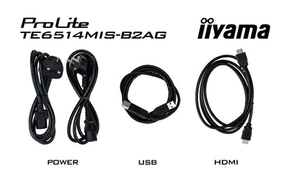 Ecran interactif tactile IIYAMA 65" TE6514MIS-B2AG