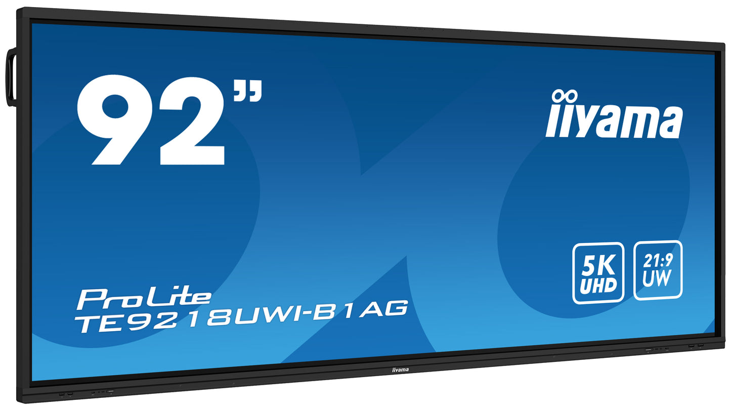 Écran interactif panoramique 92" 5K ProLite TE9218UWI-B1AG IIYAMA